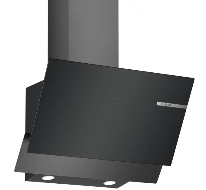 Витяжка Bosch похила, 60см, 616 м.куб/год, чорний