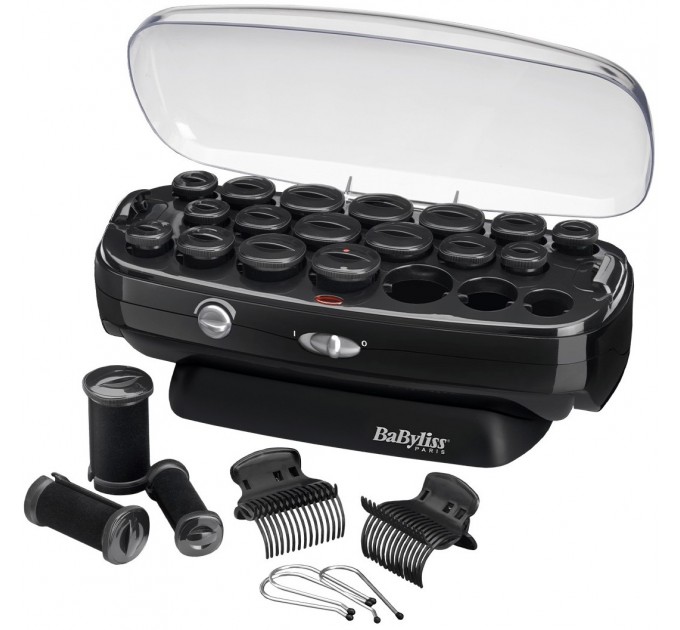 Бигуди термо Babyliss, 50Вт, 90-140 °C, кейс, керамика, черный