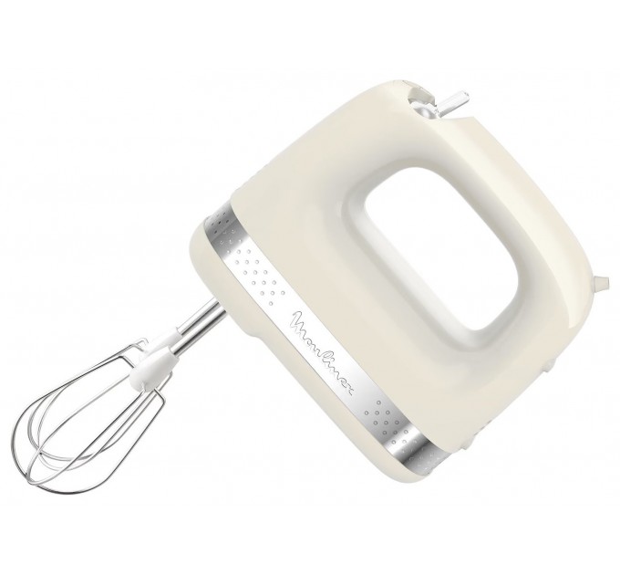 Міксер Moulinex ручний Soleil 200Вт, насадки-2, турборежим, білий