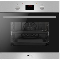 Духовка электр. Hansa, 60см, 65л, A, гриль , эмаль легкой очистки, диспл., телескоп, нерж