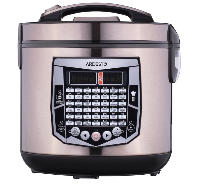 Мультиварка ARDESTO, 860Вт, чаша-4л, электронное управл., пластик, шампань