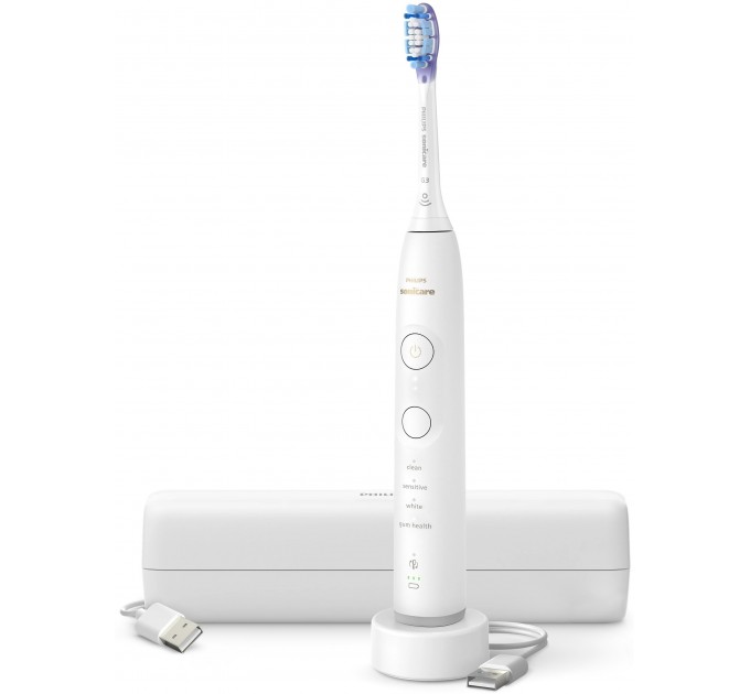 Щетка зубная электр. Philips Sonicare 7100 Series, 62т. колеб/мин, насадок-1, футляр, белый