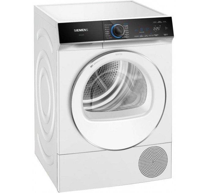 Сушильная машина Siemens тепловой насос, 8кг, A++, 60см, дисплей, белый