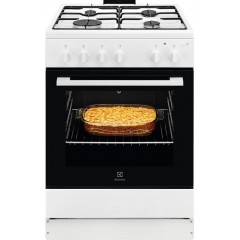 Плита Electrolux газова, 59л, 60x60см, білий