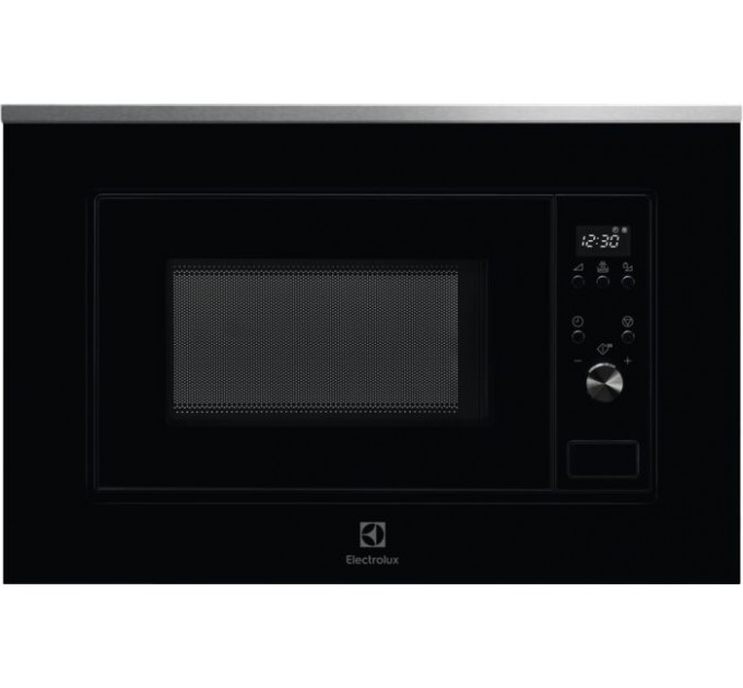 Микроволновая печь Electrolux встраиваемая, 17л, электр. управл., 700Вт, дисплей, черный