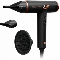 Фен Rowenta T-Shape Maestria Nano, 1700Вт, 3 режими, дифузор, іоніз-я, хол. обдув, чорний
