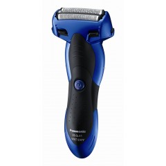 Бритва електр. Panasonic сіткова, 7600  об/хв, бритв.головок-3, Li-Ion, сух.+волог., тример, чорно-синій