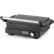 Гриль Gorenje прижимной 2100Вт, темп. режимов-7, съёмные пластины, раскрытие на 180°, металл, черный