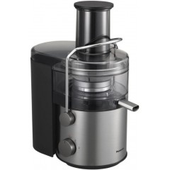 Соковитискач Panasonic відцентрований 1000Вт, чаша-1.5л, жмих-2л, жолоб на ціле яблуко, пластик/метал, чорний