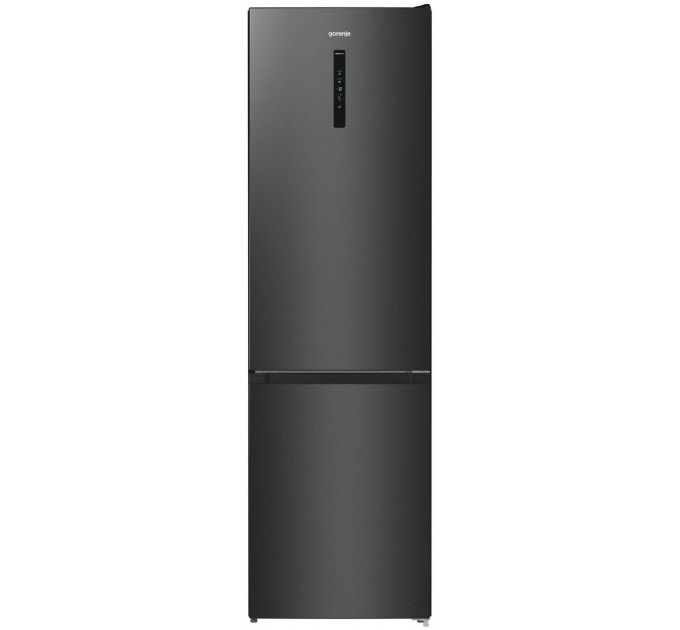 Холодильник з нижн. мороз. камерою Gorenje NRK620EABXL4, 200х60х60см, 2 двері, 235( 96)л, А++, Total NF , Зона св-ті, Зовн. Дисп