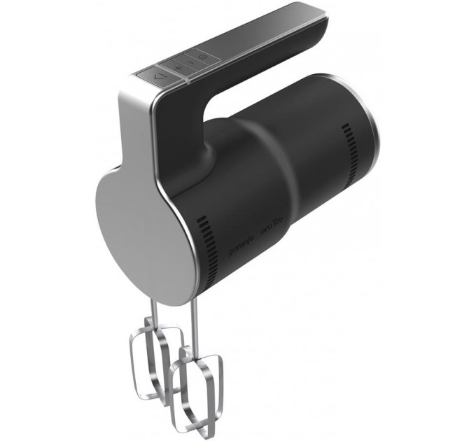 Міксер Gorenje ручний 400Вт, насадки-4, чорний