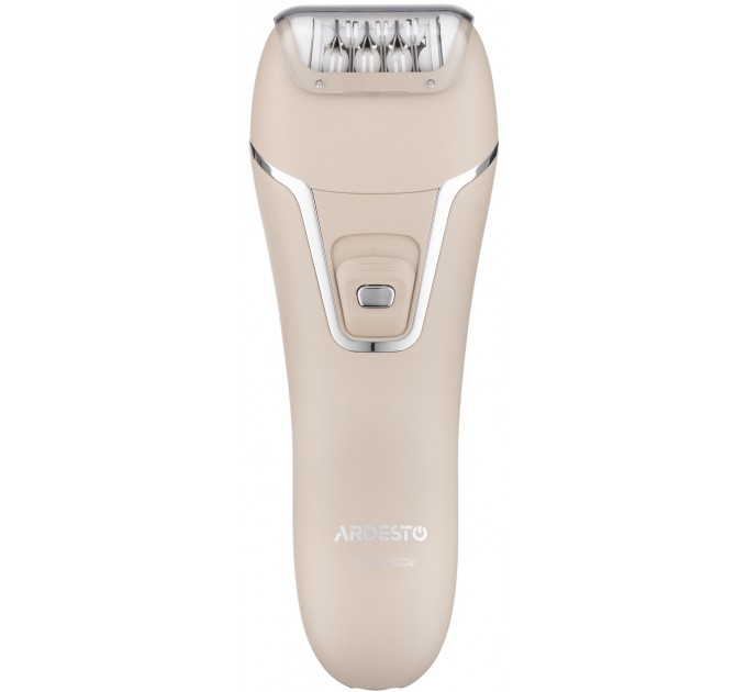 Эпилятор ARDESTO 2в1 Pearl Cream LESH-Y700PERL, пинцетный, аккумул., пинцет.-18, сух., насадок-2, бежевый