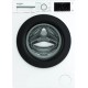 Стиральная машина Whirlpool фронтальная, 7кг, 1200, A+++, 49.6см, дисплей, пар, инвертор, люк черный, белый