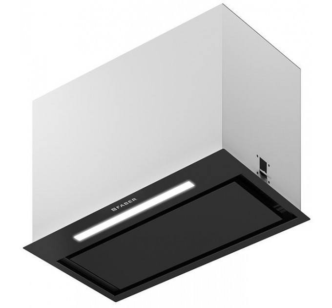 Вытяжка Faber встраиваемая, 52см, 1119м.куб/ч, Inka Lux Premium Bk Matt A52 Kl, черный матовый