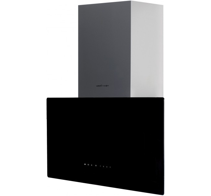 Вытяжка наклонная Cata&Can Roca, 70см, 1400м.куб/ч, Greco 70 bk, черный