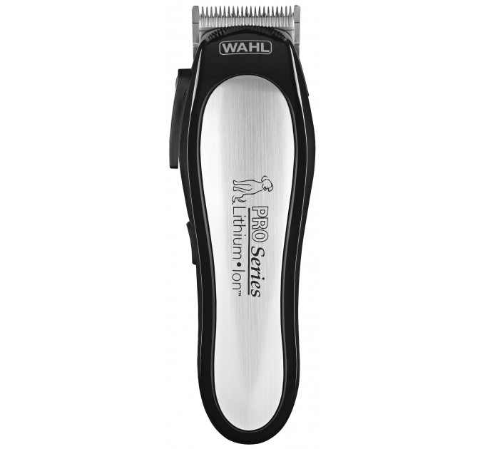 Машинка для стрижки животных WAHL Lithium Ion Pro для животных , сеть+акум., насадок-4, кейс,ножницы, расческа в компл., серый