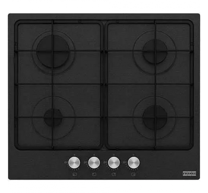 Варочная поверхность Franke газовая, 60см, эмалированные реш, черный