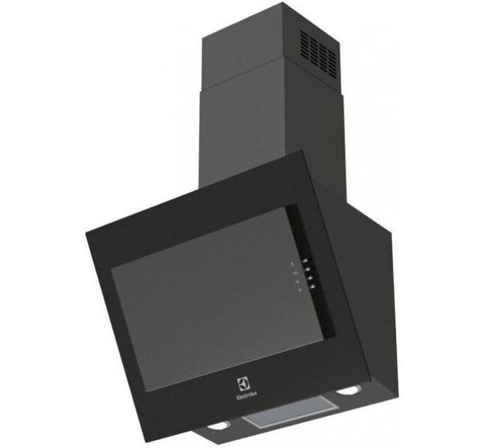 Витяжка Electrolux вертикальна, 60см, 600м куб год., чорний