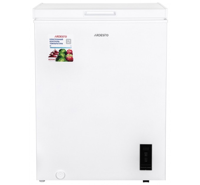 Морозильна скриня ARDESTO, 142л, А+, ST, диспл зовн., режим холодильника, білий