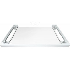 Комплект монтажний Bosch для з'єднання пральної машини з сушильною машиною, висувна полиця, білий