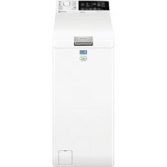 Пральна машина Electrolux вертикальна, 7кг, 1300, A, 60см, дисплей, пара, інвертор, білий
