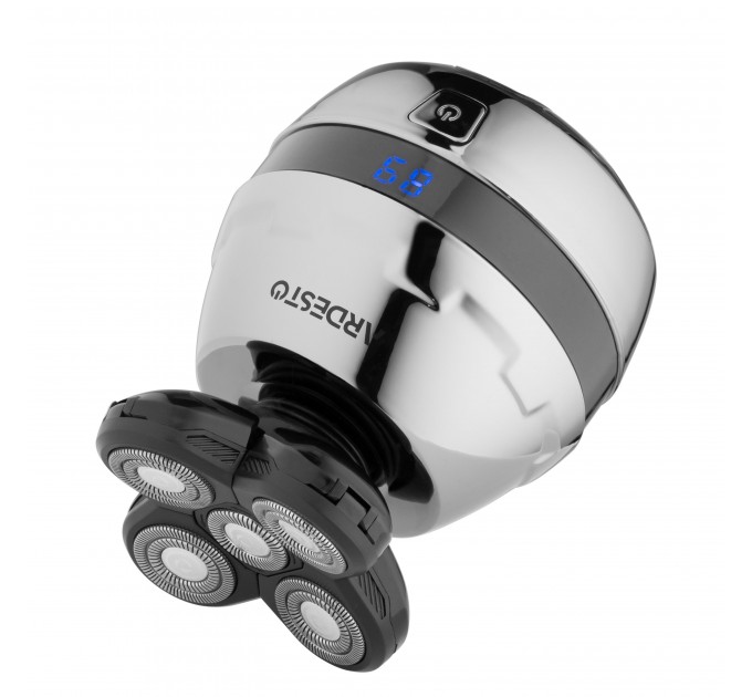 Бритва электр. для головы и тела ARDESTO SHR-5WPR, роторная, бритв.головок-5, Li-Ion, сух.+влажн., бронзовый