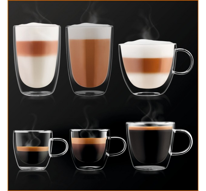 Кавомашина Krups Evidence Plus Titanium 2.3л, зерно, автомат.капучинатор, ОLED диспл, аторец. - 19, чорний