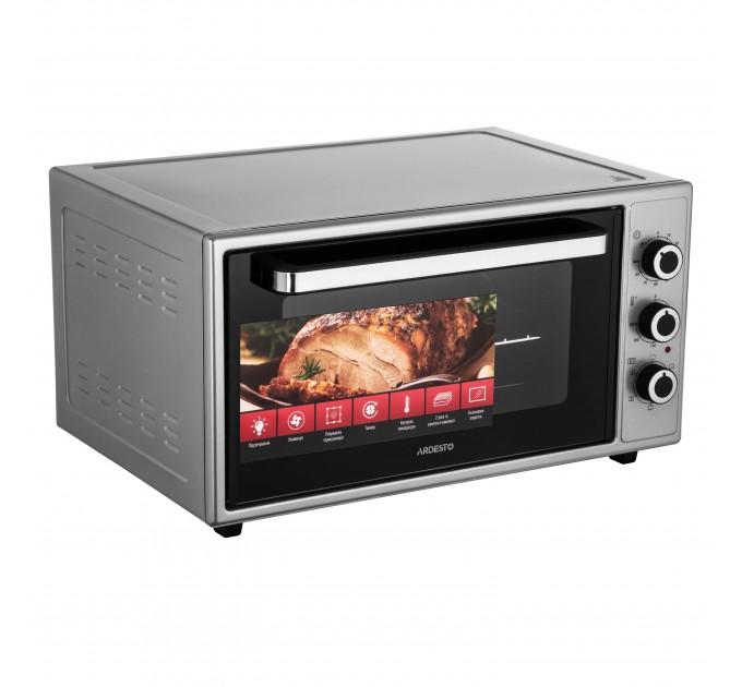 Піч електрична ARDESTO, 48л, 1600Вт, механіч., конвекція, сірий
