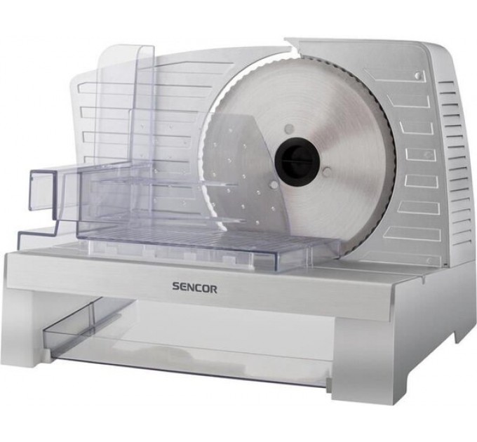 Скиборізка Sencor, 100Вт, лезо-нержавіюча сталь, діаметр ножа-170мм, корпус-метал/пластик, сірий