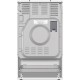 Плита Gorenje комби, 70л, 50x60см, дисплей, IconLed, чугун, белый