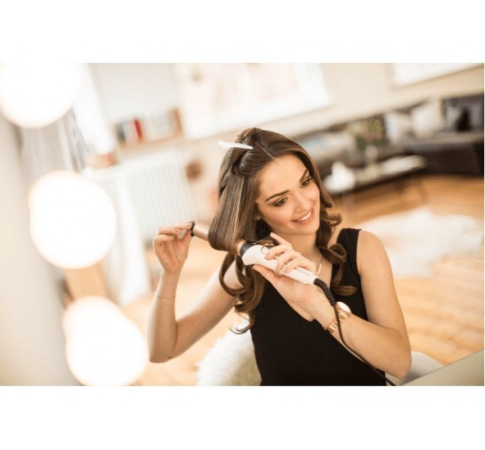 Плойка Remington ProLuxe, 54Вт, темп.режимов-11, D -32mm, 120-210С, дисплей, керамика, розово-золотой