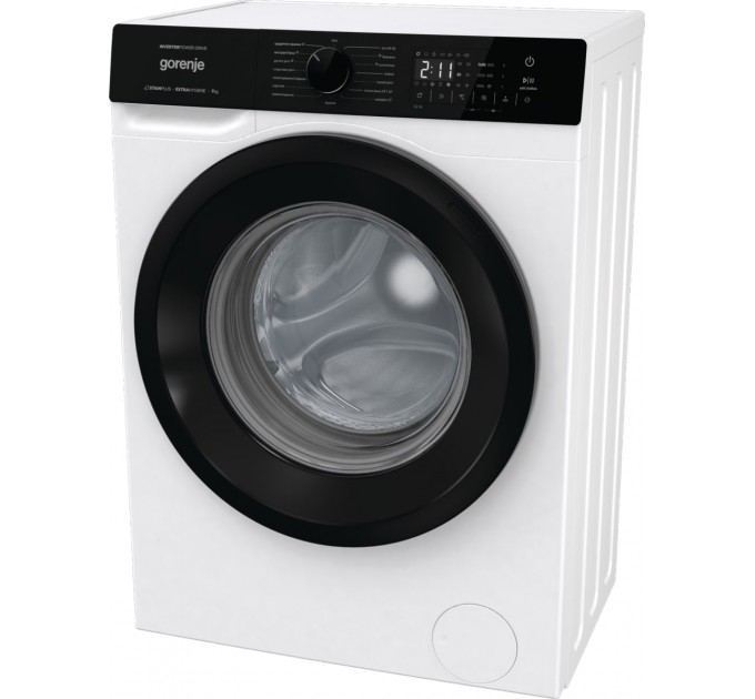 Стиральная машина Gorenje фронтальная, 7кг, 1400, A+++, 47см, дисплей, пар, инвертор, белый