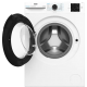 Пральна машина Beko фронтальна, 8кг, 1000, A, 55см, дисплей, інвертор, пара, білий
