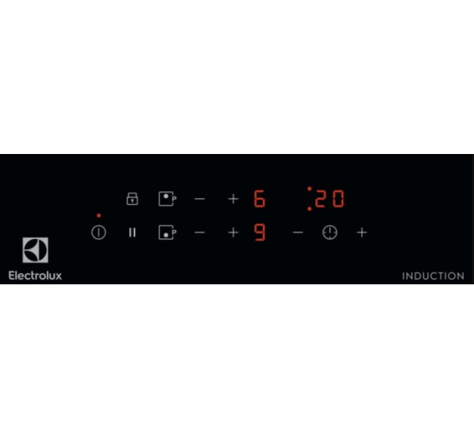 Варильна поверхня Electrolux індукційна, 30см, Доміно, чорний