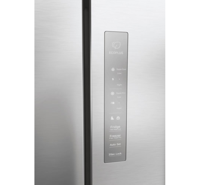 Холодильник Haier многодверный, 181.5x83.3х65, холод.отд.-311л, мороз.отд.-156л, 4дв., А+, NF, инв., дисплей, нерж