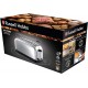 Тостер Russell Hobbs Chester 1600Вт, длинные слоты на 4 тоста, металл, серебристый