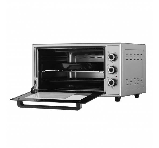 Піч електрична ARDESTO, 48л, 1600Вт, механіч., конвекція, сірий