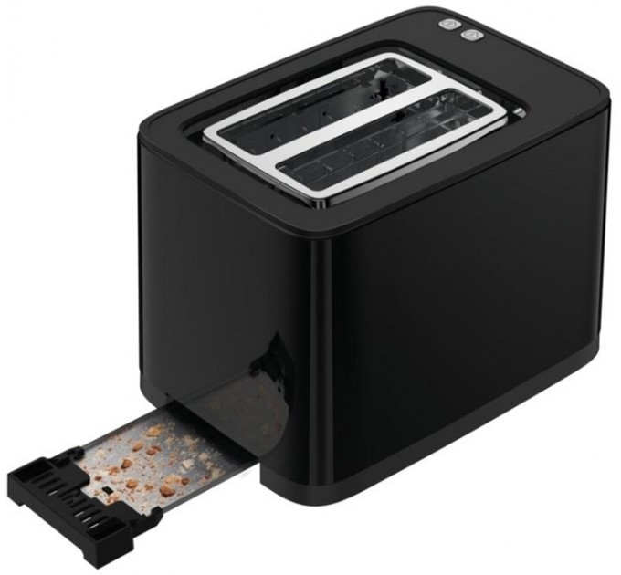 Тостер Tefal Digital 850Вт, LED дисплей, пластик, чорний