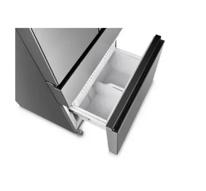 Холодильник SBS Gorenje, франц. дверцы, 182x80x71см, 2 дв., Х- 302л, М- 178л, A+, NF+, Инвертор, Дисплей, Серый