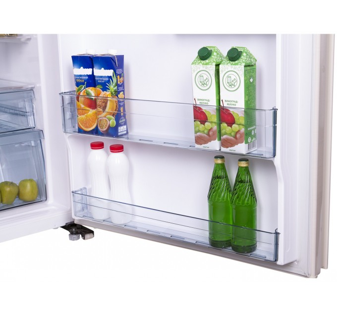 Холодильник Hitachi с верхн. мороз., 184x86х74, холод.отд.-405л, мороз.отд.-145л, 2дв., А++, NF, инв., зона нулевая, бежевый