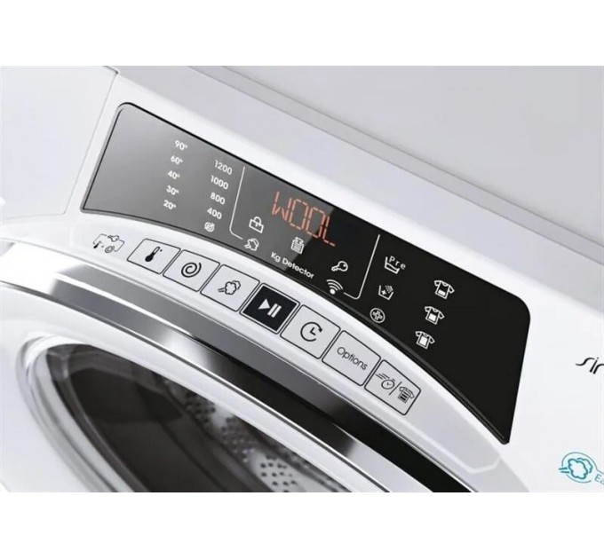 Пральна машина Candy фронтальна, 8кг, 1200, A+++, 53см, дисплей, пара, інвертор, білий