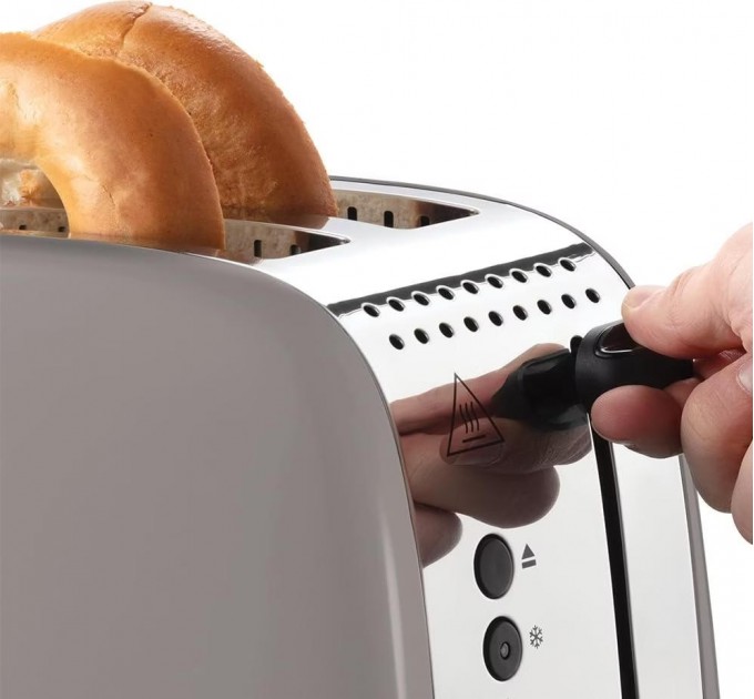 Тостер Russell Hobbs 1671Вт, пластик, подогрев, мокко