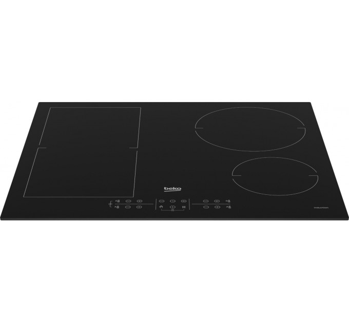 Варильна поверхня Beko індукційна, 60см, розширена зона, чорний