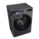 Стирально-сушильная машина LG фронтальная, 9(5)кг, 1200, A, 48см, дисплей, пар, инвертор, черный