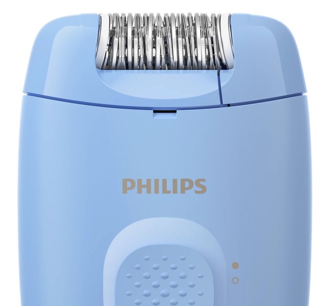 Эпилятор Philips Series 2000 дисковый, от сети, сух., голубой