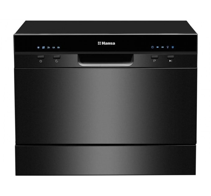 Посудомийна машина Hansa настільна, 6компл., A+, 55см, дисплей, чорний