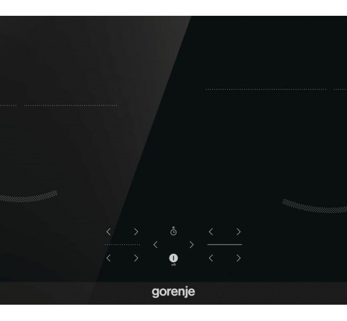 Варочная поверхность Gorenje Iиндукционная, 60см, Bridge, TouchControl, черный