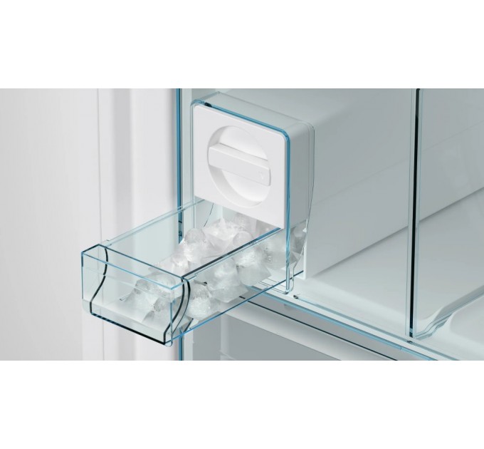 Холодильник Bosch с нижн. мороз., 186x86x81, xолод.отд.-479л, мороз.отд.-152л, 2дв., D, NF, дисплей, нерж