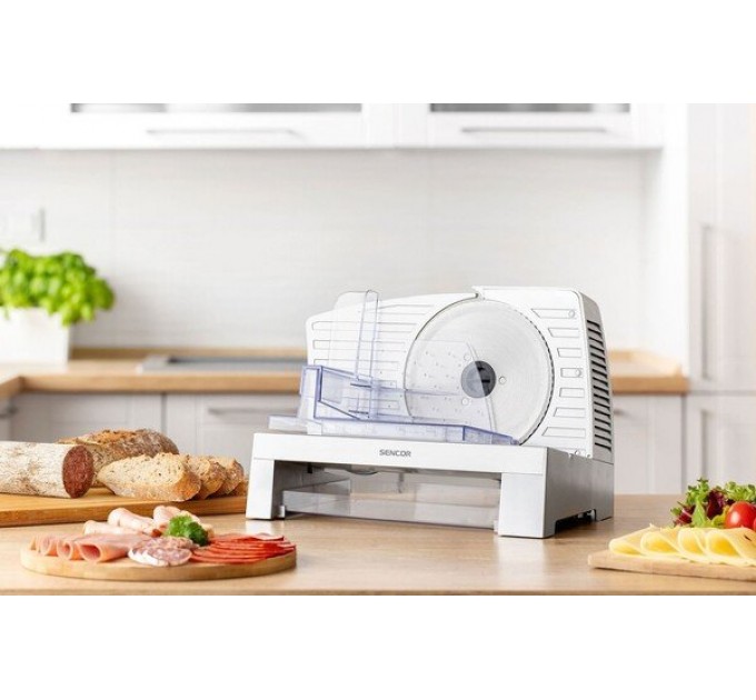 Скиборізка Sencor, 100Вт, лезо-нержавіюча сталь, діаметр ножа-170мм, корпус-метал/пластик, сірий