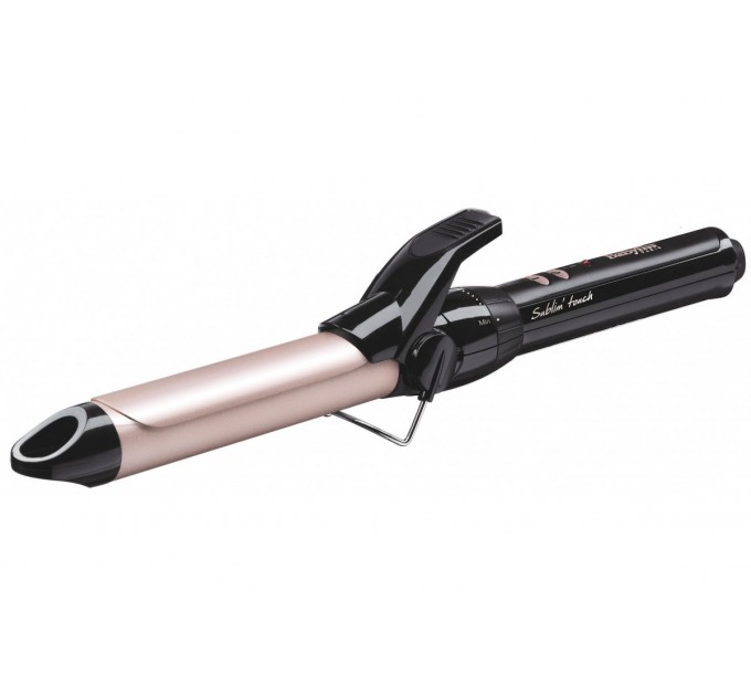 Плойка Babyliss Pro 180 medium, 300Вт, темп.режимов-10, D -25mm, 110-180С, металл, черный